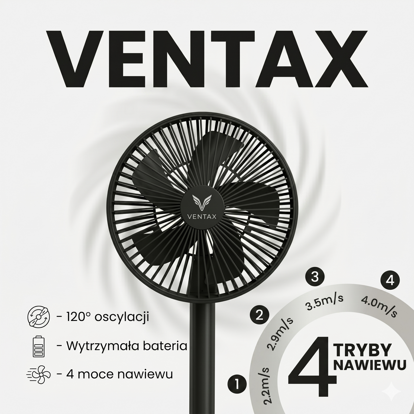 Składany Wentylator Ventax